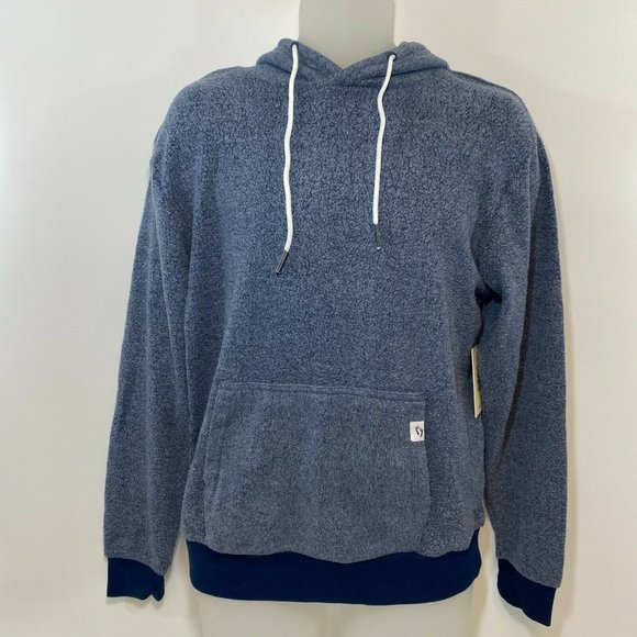 FEAT Socks Blanket Blend Hoodie Jacket Sapphire Blue Size S M XL 2XL NWT OS - Picture 1 of 4